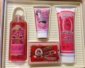 village bath products.